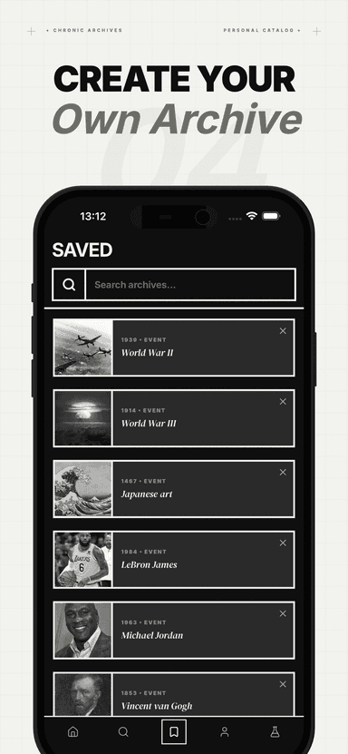 Chronic: Daily History Archive screenshot 4