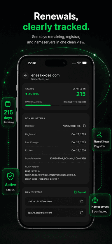 Domain Organizer screenshot 3