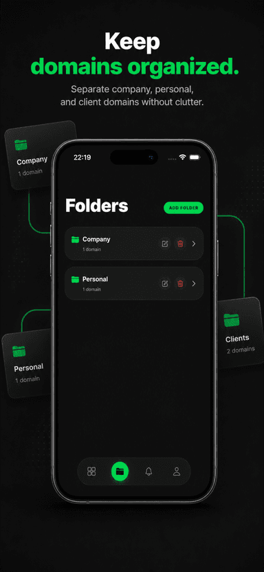 Domain Organizer screenshot 4